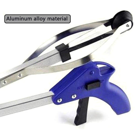 Alumīnija satvērēja rokas satvērējs mājas atkritumu knaibles sasniedzējs savācējs nūjas satvērēja roka garās rokas satvērēja pagarinājums atkritumu savācējs satvērēja sasniedzējs dārza palīdzības savācējs palīgrokas instruments vecāka gadagājuma cilvēkiem