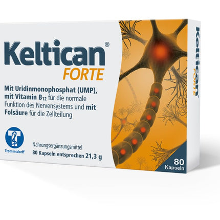 Keltican forte - Atbalsta nervu atjaunošanos 80 tabletes