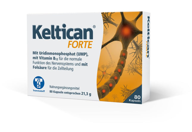 Keltican forte - Atbalsta nervu atjaunošanos 80 tabletes