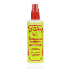 Zedan - kukaiņu atbaidīšanas aerosols - dabiska ādas aizsardzība pret odiem, lapsenēm, mušiņām un citiem kaitēkļiem, 1 iepakojums (1 x 100 ml)