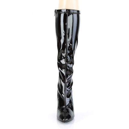 Pleaser sieviešu SEDUCE-2000 īsie zābaki, melni (Noir brillant)