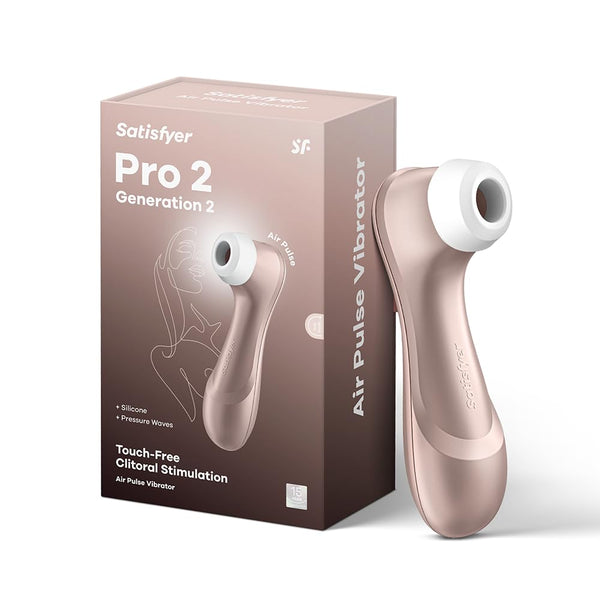 Satisfyer Pro 2 vibratora dildo | Klusa un spēcīga klitora stimulācija | Seksa rotaļlietu dāvana sievietēm | Īpaši erotiskas seksa rotaļlietas | Spiediena viļņu vibrators ar vibrācijām | Stimulatora rotaļlieta sievietēm