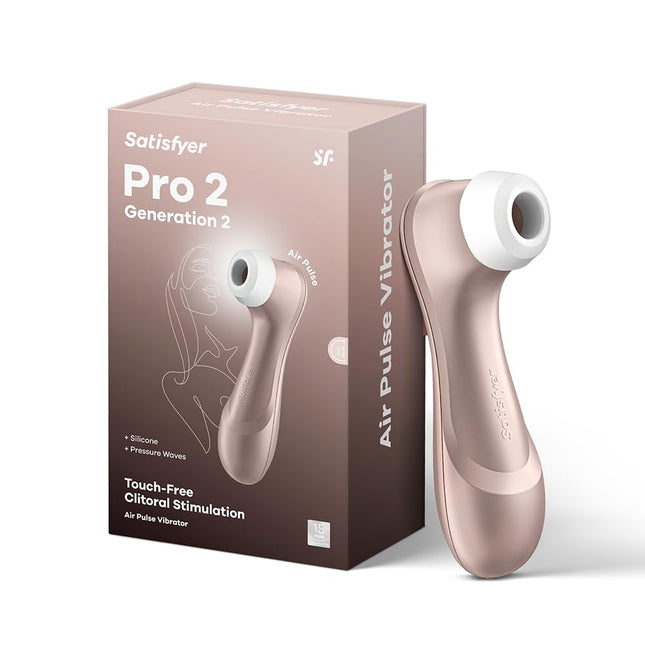 Satisfyer Pro 2 vibratora dildo | Klusa un spēcīga klitora stimulācija | Seksa rotaļlietu dāvana sievietēm | Īpaši erotiskas seksa rotaļlietas | Spiediena viļņu vibrators ar vibrācijām | Stimulatora rotaļlieta sievietēm