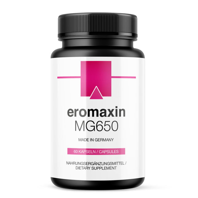 Eromaxin MG650 | aktīviem vīriešiem | Uztura bagātinātājs ar maca | Maxipack 1x60 kapsulas