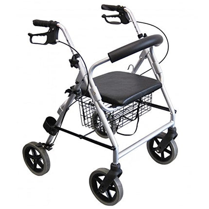 Trendmobil vieglais rollators LR 56 tikai 6,7 kg rollators, ieskaitot grozu un nūjas turētāju - pret caurduršanu izturīgas PU riepas