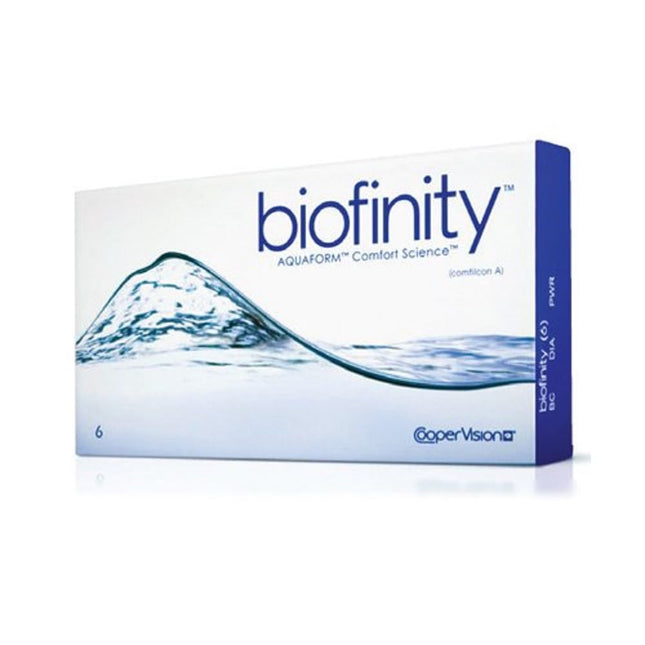 Biofinity mīkstās mēneša lēcas / BC 8.6 mm / DIA 14.0 / -1.75 dioptrijas, 6 gab. (1 iepakojums)