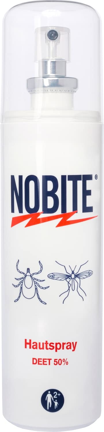 NOBITE ādas aerosols, kukaiņu atbaidīšanas līdzeklis lietošanai uz ādas (100 ml)