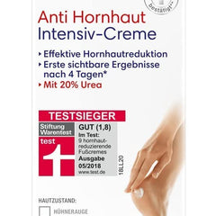 Hansaplast Anti Callus Intensive Cream (75 ml), pēdu krēms sacietējumu noņemšanai, mitrinošs sacietējumu krēms ļoti sausai ādai ar urīnvielu