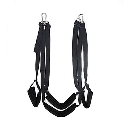Marielove mīlas šūpoles pāriem, kas meklē īpašu aizraušanos - Seksa šūpoles BDSM un bondage cienītājiem - Melna seksa rotaļlieta sievietēm un vīriešiem - Mīlas rotaļlieta pāriem