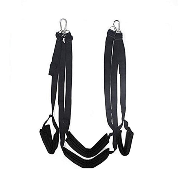Marielove mīlas šūpoles pāriem, kas meklē īpašu aizraušanos - Seksa šūpoles BDSM un bondage cienītājiem - Melna seksa rotaļlieta sievietēm un vīriešiem - Mīlas rotaļlieta pāriem
