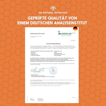 Tīra peru pieniņa ar propolisu, C vitamīnu un ehināciju. 30 ampulas pa 2000 mg. Mazina nogurumu un citus simptomus, palielina enerģiju, vitalitāti un uzlabo vielmaiņu. N2 Natural Nutrition