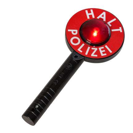 Idena 90256 - policijas avārijas komplekts, 4 daļu komplekts ar policijas zizli, zizli, roku dzelžiem un rāciju, bērniem no 5 gadu vecuma