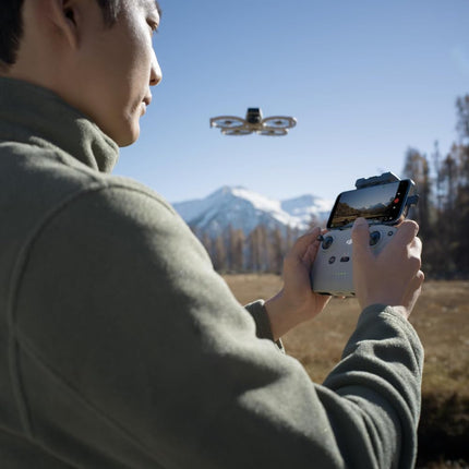 DJI Flip, drons ar kameru 4k pieaugušajiem, mini drons ar kameru, &lt; 249 g, drona sekošanas funkcija, 13 km video pārraide, manuāla iedarbināšana, automātiska. Atgriešanās, lidojuma laiks 31 minūte