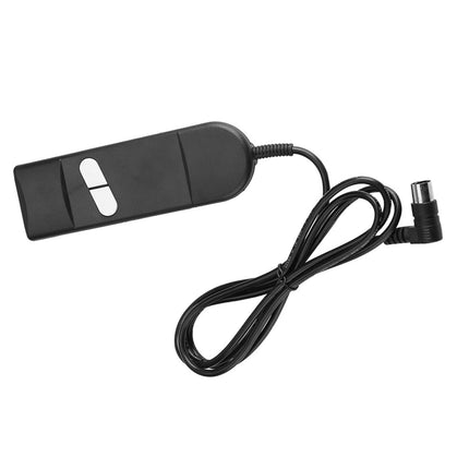 Manuāla vadība atzveltnes krēsliem, elektriskā atzveltnes vadība, 2 pogu atzveltnes vadība, 5 kontaktu savienotājs, manuāla vadība, daudzpusīga vadu tālvadības pults elektriskajiem atzveltnes krēsliem