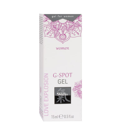 Šiatsu - G punkta stimulējošs gels sievietēm 15g Veicina orgasmu, vēlmi un kaisli, vairāk mitruma, sievietes libido