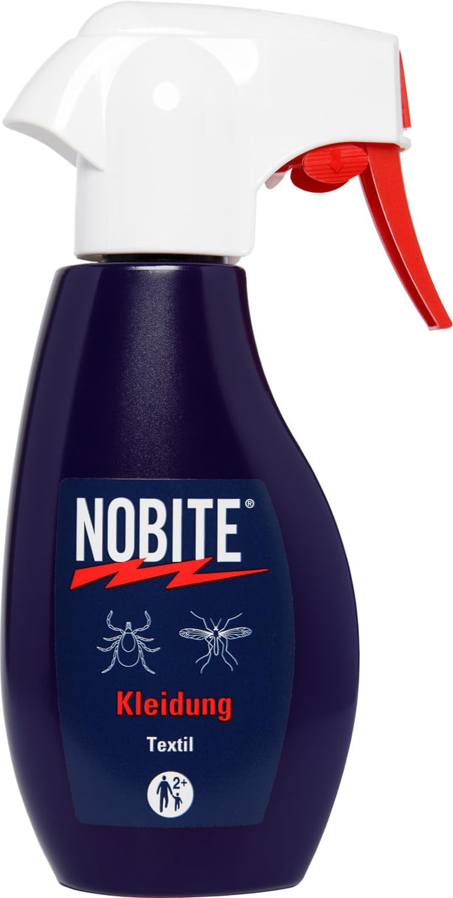 NOBITE Apģērbu kukaiņu atbaidīšanas līdzeklis tekstilizstrādājumu piesūcināšanai (200 ml)