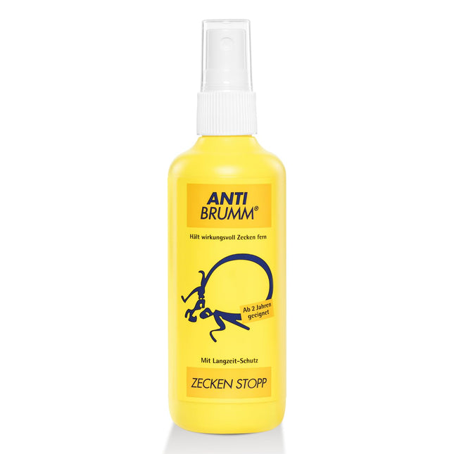 Anti Brumm ērču atbaidīšanas pumpja aerosols, 75 ml: atbaidīšanas līdzeklis uzticamai aizsardzībai pret ērcēm, ērču aerosols ar ikaridīnu un citroneikalipta eļļu