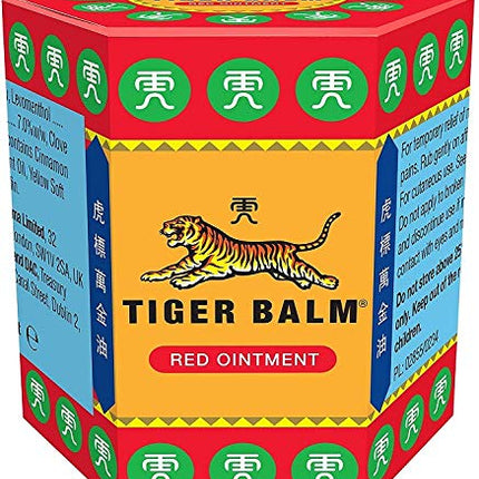 YEPPLO X Tiger Balm 21g Tiger Balm ziede balti sarkana