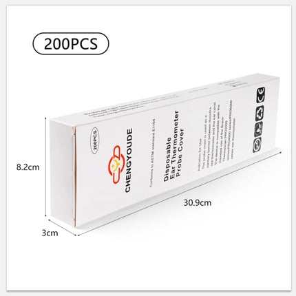 200 gabali Braun drudža termometra aizsargvāciņi, rezerves aizsargvāciņi, drudža termometrs ausij, vienreizējās lietošanas pārvalki, ausu termometra aizsargvāciņi visiem Braun ausu termometriem