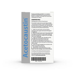 Acetokaustīna šķīdums | Kārpu līdzekļi | Bez sāpēm | Bērni no 4 gadu vecuma | Kārpu ārstēšana rokām un kājām | 2 ml kārpu noņēmējs | Kārpu noņemšana