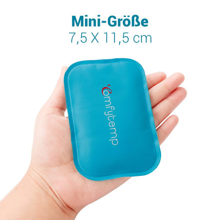 Comfytemp mazie dzesēšanas spilventiņi gels 7,5 x 11,5 cm (6 gabali) Atkārtoti lietojams mini ledus iepakojums bērniem, galvassāpēm, zobu sāpēm, nogurušām acīm, krūts barošanai, kukaiņu kodumiem, aukstām un siltām kompresēm. Dzesēšanas iepakojums