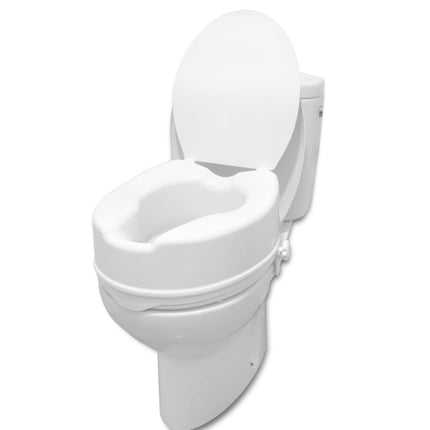 PEPE Mobility - paaugstināts tualetes poda sēdeklis ar vāku 15 cm, balts