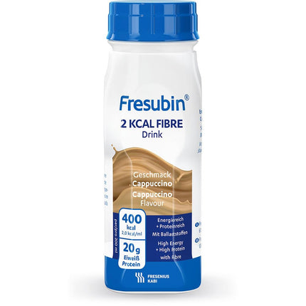 Fresenius Kabi Fresubin 2 kcal šķiedrvielu dzēriens ar 6 gardām garšām, 200 ml (24 gabali)