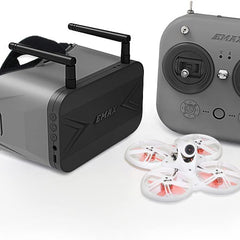EMAX FPV drona Tinyhawk 3 RTF komplekts, pirmās personas skata droni ar Runcam Nano 4 kameru, 25-100-200 VTX pārslēdzams, mini drons ar brillēm un E8 radio raidītāju bērniem, pieaugušajiem un iesācējiem