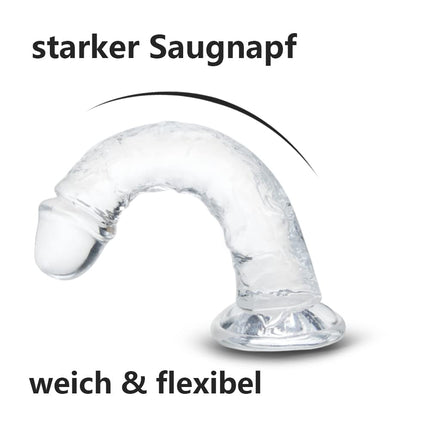 18 cm maza dzimumlocekļa dildo sievietēm, mīksta, reālistiska iesācēju seksa rotaļlieta želejveida dildo ar piesūcekni dāmām, pāriem, pieaugušo seksa rotaļlietas un spēles
