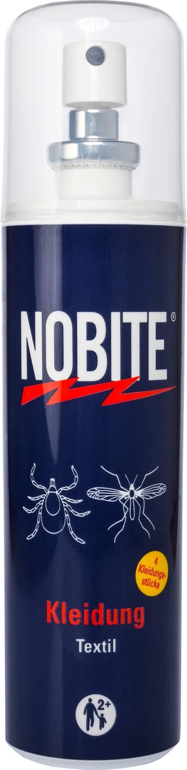 NOBITE Apģērbs, kukaiņu atbaidīšanas līdzeklis tekstilizstrādājumu piesūcināšanai (100 ml)