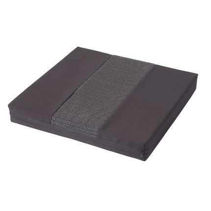 RUSSKA standarta ratiņkrēsla sēdekļa spilvens RG 35 ar pretslīdes pārklājumu 50 x 45 x 5 cm, melns