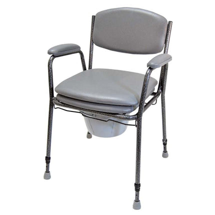 Drive Medical tualetes krēsls TS 130, melns-sudrabains
