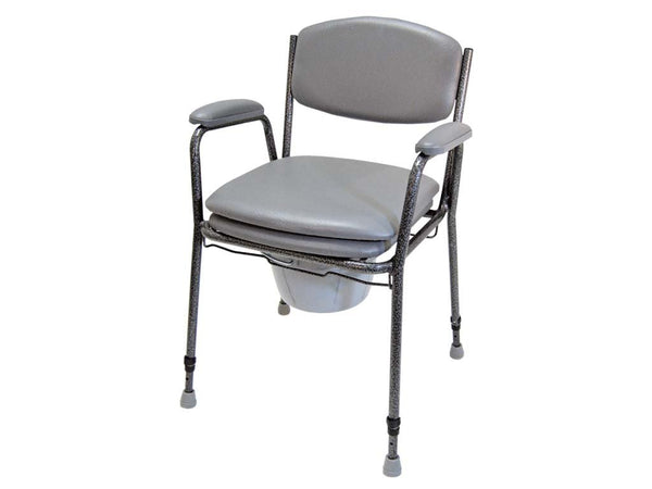 Drive Medical tualetes krēsls TS 130, melns-sudrabains