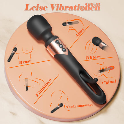 Dildo vibrators seksa rotaļlietas sievietēm, vibrācijas komplekti sievietēm klitora seksa rotaļlietas, seksa rotaļlietu komplekts sievietēm ar 10 * 7 režīmu pāru vibratoriem, prostatas masieris