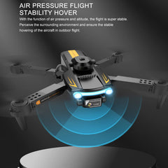 Goolsky LSRC XT2 drons, drons ar 4k kameru, WiFi optiskās plūsmas pozicionēšana, 2,4 GHz šķēršļu noteikšana, kvadrokoptera drons iesācējiem, zils