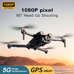 I8 MAX drons ar 1080P GPS kameru, bezsuku motoru, 20 min, viedu atgriešanos iesācējiem, sekojiet man, optisko plūsmu