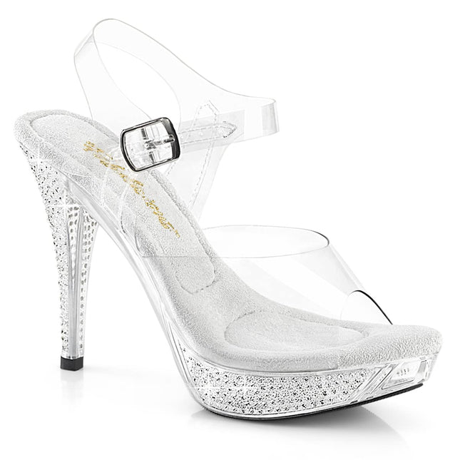 Fabulicious sieviešu ELEGANT-408 augstpapēžu sandales Clr/Clr 38 EU