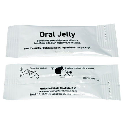 Morningstar - Devils Candy Oral Jelly - Garastāvokli uzlabojoša un stimulējoša iedarbība - Uztura bagātinātājs sievietēm un vīriešiem