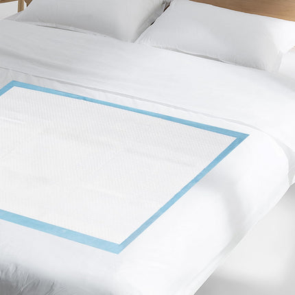 Vienreizlietojamie ieliktņi urīna nesaturēšanas slimniekiem 60x90 cm, 25 gabali, ūdensizturīgi un īpaši absorbējoši ieliktņi ar stiprinājuma sloksnēm zīdaiņiem, pieaugušajiem un senioriem.