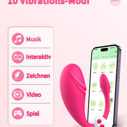 Vibrators ar tālvadības pulti, seksa rotaļlieta sievietēm, vibratoru komplekti sievietēm ar lietotni, seksa rotaļlietas pāriem, ekstrēmas seksa rotaļlietas, klusa vibrējoša ola, dildo seksa rotaļlietu komplekts sievietēm, klitors (rozā)