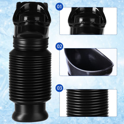 Pisuāru pudeles, plastmasas pisuāri, atkārtoti lietojamas urinēšanas pudeles, mobilā tualete, avārijas pisuāra pudele automašīnu satiksmes sastrēgumiem un rindām, 750 ml