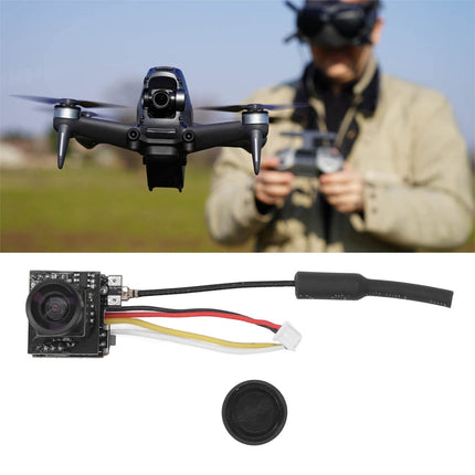 Alomejor AIO FPV kameras bezvadu video raidītājs ar 800TVL HD mikrokameru NTSC PAL droniem, sacīkšu automašīnām, FPV aizsargbrillēm un ekrāniem