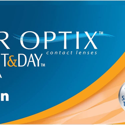 Air Optix Night &amp; Day Aqua mīkstās mēneša lēcas | 6 gabali | BC 8,6 mm | DIAMETRS 13,8 mm | -04,00 dioptrijas