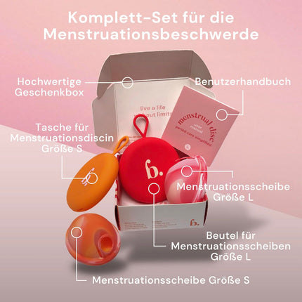 Atkārtoti lietojams menstruālais disks, līdz 12 stundām, ilgtspējīgs menstruālais disks kā alternatīva tamponiem un menstruālajām piltuvītēm, menstruālais disks vieglām vai stiprām menstruācijām