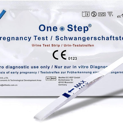 10 x One+Step īpaši jutīgi grūtniecības testi - Grūtniecības tests agrīnā stadijā - Grūtniecības tests - Agrīna grūtniecības tests