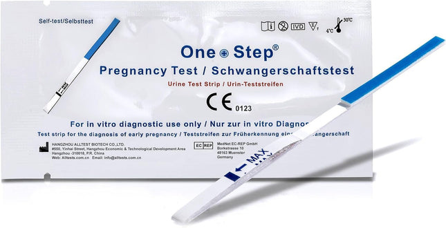 10 x One+Step īpaši jutīgi grūtniecības testi - Grūtniecības tests agrīnā stadijā - Grūtniecības tests - Agrīna grūtniecības tests