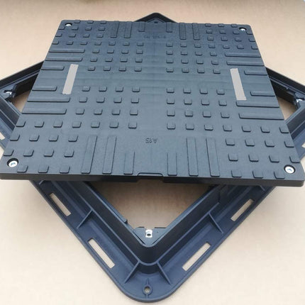 Lūkas vāks 700 mm x 700 mm pārbaudes šahtas lūkas vāks KG cauruļu akas vāks drenāžas vāks