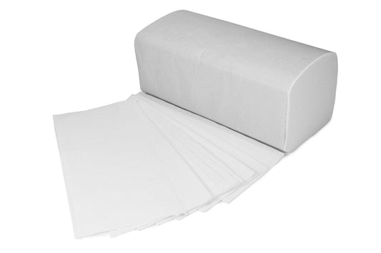 4000 divslāņu mīkstu papīra dvieļu loksnes ar zigzaga locījumu | 20 x 200 gabali | absorbējoši vienreizējās lietošanas dvieļi baltā krāsā 25 x 23 cm | Ideāli piemērots restorāniem, slimnīcām, praksēm un daudz kam citam.