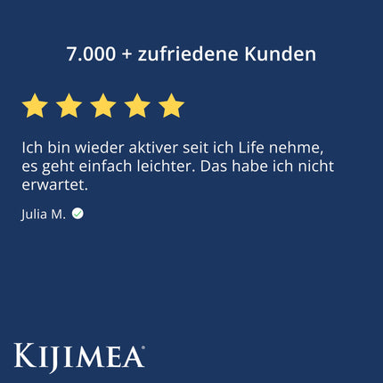 Kijimea Life – holistiska barības vielu piegāde, kas tiek veidota no zarnām | Ar 101 mikrokultūras celmiem, vērtīgiem vitamīniem, olbaltumvielām un minerālvielām