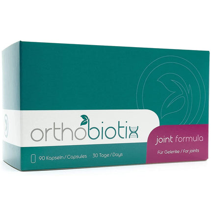 orthobiotix locītavu formula - ar glikozamīnu, hondroitīnu, MSM, hialuronskābi un 10 citām uzturvielām - 90 lielas devas kapsulas